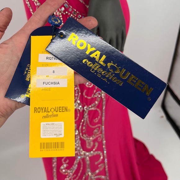 🚫SOLD! NWOT |•ROYAL QUEEN COLLECTIONS•| AMAZING Rhinestone Pageant/Prom/Formal - Picture 13 of 16